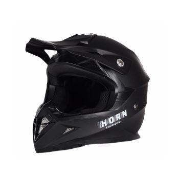 HORN Cross bukósisak, fekete